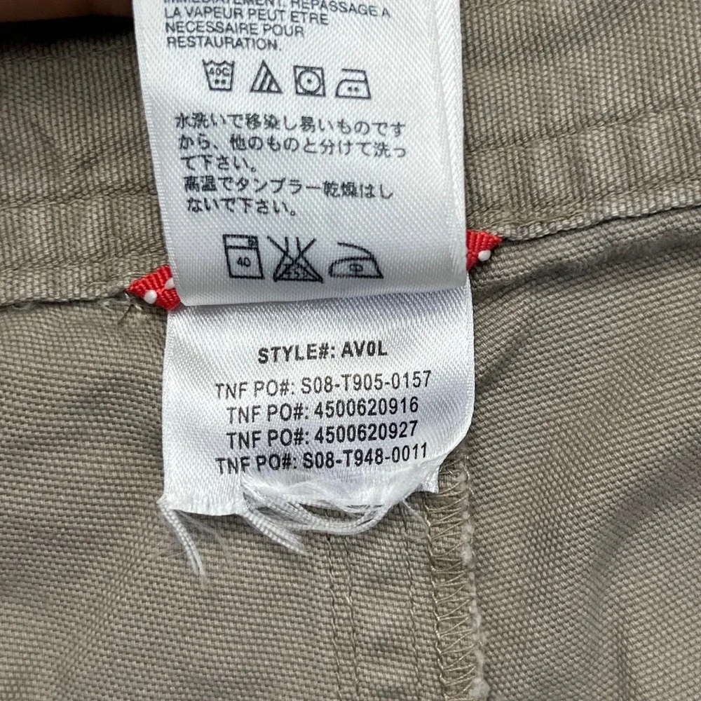 The North Face Cargo Pants Mens 34x31 Khaki Cotton Utility Hiking Outoor Y2k